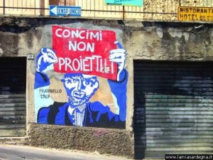 Mural a Orgosolo (Sardenya)